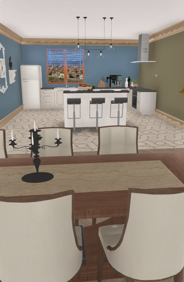 3D - kjøkken design