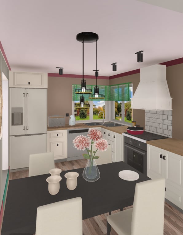 3D - kjøkken design